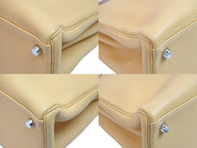 Load image into Gallery viewer, HERMES エルメス ケリー32 内縫い ナチュラルサブレ トリヨンクレマンス マットシルバー金具 □D刻印 2000年 中古 55462