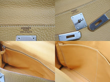 Load image into Gallery viewer, HERMES エルメス ケリー32 内縫い ナチュラルサブレ トリヨンクレマンス マットシルバー金具 □D刻印 2000年 中古 55462