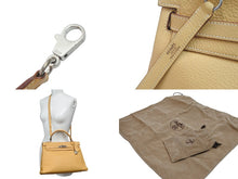 Load image into Gallery viewer, HERMES エルメス ケリー32 内縫い ナチュラルサブレ トリヨンクレマンス マットシルバー金具 □D刻印 2000年 中古 55462