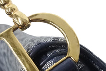 Load image into Gallery viewer, Christian Dior クリスチャンディオール ハンドバッグ サドルバック 01RU0044 トロッター キャンバス ゴールド金具 良品 中古 55466