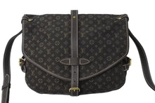 Load image into Gallery viewer, Louis Vuitton ルイヴィトン モノグラムミニラン ソミュール30 M95227 ブラウン ショルダーバッグ ゴールド金具 美品 中古 55468