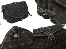Load image into Gallery viewer, Louis Vuitton ルイヴィトン モノグラムミニラン ソミュール30 M95227 ブラウン ショルダーバッグ ゴールド金具 美品 中古 55468
