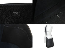 Load image into Gallery viewer, 極美品 HERMES エルメス エブリン1GM ショルダーバッグ ブラック □J刻印 トリヨンクレマンス 斜め掛け Hロゴ 中古 55470