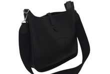 Load image into Gallery viewer, 極美品 HERMES エルメス エブリン1GM ショルダーバッグ ブラック □J刻印 トリヨンクレマンス 斜め掛け Hロゴ 中古 55470