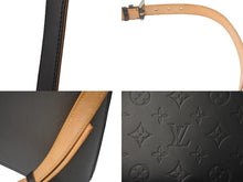 画像をギャラリービューアに読み込む, LOUIS VUITTON ルイヴィトン ショルダーバッグ M55125 アルストン モノグラムマット グレー ベージュ シルバー 美品 中古 55473