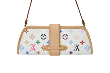 Load image into Gallery viewer, LOUIS VUITTON ルイヴィトン モノグラムマルチカラー シャーリー ショルダーバッグ ホワイト ロゴ 鞄 M40049 美品 中古 55475