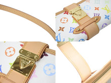 Load image into Gallery viewer, LOUIS VUITTON ルイヴィトン モノグラムマルチカラー シャーリー ショルダーバッグ ホワイト ロゴ 鞄 M40049 美品 中古 55475