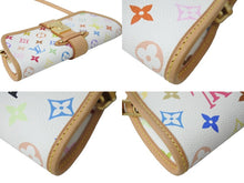 Load image into Gallery viewer, LOUIS VUITTON ルイヴィトン モノグラムマルチカラー シャーリー ショルダーバッグ ホワイト ロゴ 鞄 M40049 美品 中古 55475