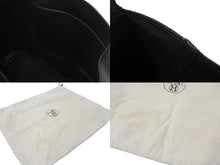 Load image into Gallery viewer, HERMES エルメス マルジェラ期 イニシャル ハンドバッグ 2002年限定 ブラック マットパラジウム金具 エバーカーフ 中古 55476