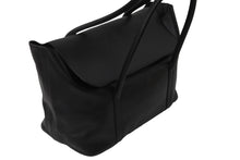 Load image into Gallery viewer, HERMES エルメス マルジェラ期 イニシャル ハンドバッグ 2002年限定 ブラック マットパラジウム金具 エバーカーフ 中古 55476