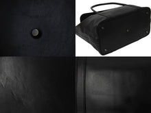 Load image into Gallery viewer, HERMES エルメス マルジェラ期 イニシャル ハンドバッグ 2002年限定 ブラック マットパラジウム金具 エバーカーフ 中古 55476