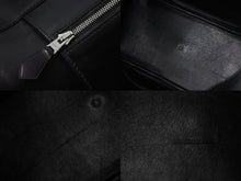 Load image into Gallery viewer, HERMES エルメス マルジェラ期 イニシャル ハンドバッグ 2002年限定 ブラック マットパラジウム金具 エバーカーフ 中古 55476