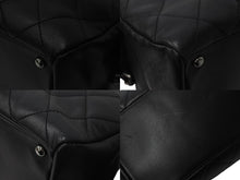 画像をギャラリービューアに読み込む, CHANEL シャネル ハンドバッグ ワンショルダーバッグ ココマーク ラムスキン 11番台 2007年 ブラック シルバー金具 美品 中古 55495