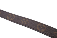 画像をギャラリービューアに読み込む, LOUIS VUITTON ルイヴィトン バッグ小物 アクセサリー ストラップ ショルダーストラップ レザー ブラウン ゴールド 美品 中古 55506