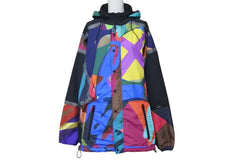 Very good condition Sacai Jacket Cows Packable Blouson 21AW Multicolor Size 2 Polyester 21-02563M Used 55536