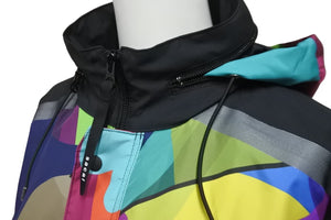 Very good condition Sacai Jacket Cows Packable Blouson 21AW Multicolor Size 2 Polyester 21-02563M Used 55536