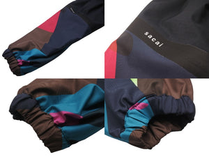 Very good condition Sacai Jacket Cows Packable Blouson 21AW Multicolor Size 2 Polyester 21-02563M Used 55536