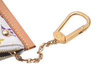 画像をギャラリービューアに読み込む, LOUIS VUITTON ルイヴィトン モノグラムマルチカラー ベルランゴ コインケース ブロン ロゴ 小物 M58028 美品 中古 55542