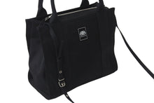 画像をギャラリービューアに読み込む, BALENCIAGA バレンシアガ トートバッグ トレードS ブラック 620884 2WAY コットンキャンバス シルバー金具 美品 中古 5555