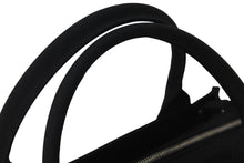 画像をギャラリービューアに読み込む, BALENCIAGA バレンシアガ トートバッグ トレードS ブラック 620884 2WAY コットンキャンバス シルバー金具 美品 中古 5555