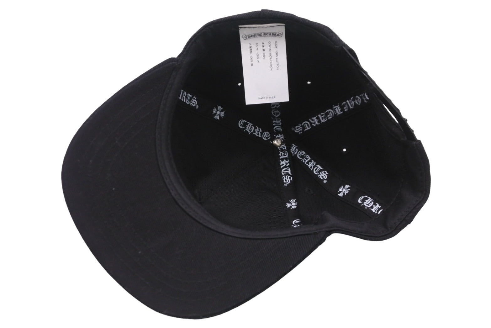 CHROME HEARTS クロムハーツ Vertical Logo Hat ベースボールキャップ