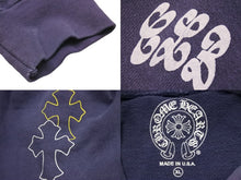 Load image into Gallery viewer, ChromeHearts クロムハーツ DRAKE HD PLVR Certified Lover Boy ドレイク プルオーバーパーカー ブルー XL 美品 中古 55565