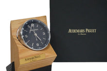 画像をギャラリービューアに読み込む, 新品未使用 AUDEMARS PIGUET オーデマピゲ 置き時計 CODE 11.59 ステンレス クォーツ シルバー ネイビー文字盤 アラーム 55567
