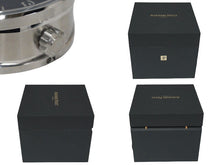 画像をギャラリービューアに読み込む, 新品未使用 AUDEMARS PIGUET オーデマピゲ 置き時計 CODE 11.59 ステンレス クォーツ シルバー ネイビー文字盤 アラーム 55567