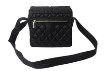 画像をギャラリービューアに読み込む, CHANEL シャネル コココクーン ココマーク 14番台 ショルダーバッグ ブラック ナイロン レザー 美品 中古 55570