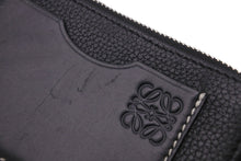 画像をギャラリービューアに読み込む, LOEWE ロエベ カードケース ブラック C660Z40X04 コインカードホルダー ソフトグレインカーフ 良品 中古 55608