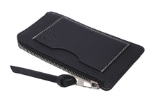画像をギャラリービューアに読み込む, LOEWE ロエベ カードケース ブラック C660Z40X04 コインカードホルダー ソフトグレインカーフ 良品 中古 55608