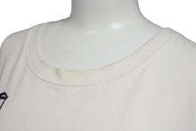 画像をギャラリービューアに読み込む, LOEWE ロエベ 21年 レター エンブロイダリー 半袖Ｔシャツ トップス H526Y22J24 ホワイト サイズL 良品 中古 55619