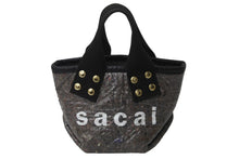 Load image into Gallery viewer, Sacai サカイ トートバッグ サウンドプルーフ トートバッグ スモール グレー 21SS ゴールド金具 美品 中古 55622