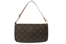 画像をギャラリービューアに読み込む, LOUIS VUITTON ルイヴィトン モノグラム ポシェット アクセソワール アクセサリーポーチ アクセポ M51980 美品 中古 55623