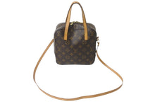 画像をギャラリービューアに読み込む, LOUIS VUITTON ルイヴィトン スポンティーニ 2WAYバッグ ハンドバッグ ショルダーバッグ M47500 ブラウン 美品 中古 55632