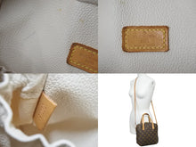画像をギャラリービューアに読み込む, LOUIS VUITTON ルイヴィトン スポンティーニ 2WAYバッグ ハンドバッグ ショルダーバッグ M47500 ブラウン 美品 中古 55632
