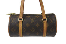 画像をギャラリービューアに読み込む, LOUIS VUITTON ルイ・ヴィトン ハンドバッグ ミニパピヨン19 モノグラム ブラウン M51389 ゴールド金具 美品 中古 55641