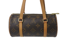 画像をギャラリービューアに読み込む, LOUIS VUITTON ルイ・ヴィトン ハンドバッグ ミニパピヨン19 モノグラム ブラウン M51389 ゴールド金具 美品 中古 55641