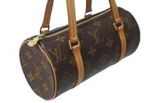 画像をギャラリービューアに読み込む, LOUIS VUITTON ルイ・ヴィトン ハンドバッグ ミニパピヨン19 モノグラム ブラウン M51389 ゴールド金具 美品 中古 55641
