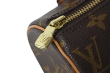 画像をギャラリービューアに読み込む, LOUIS VUITTON ルイ・ヴィトン ハンドバッグ ミニパピヨン19 モノグラム ブラウン M51389 ゴールド金具 美品 中古 55641