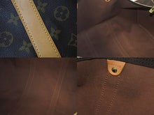 画像をギャラリービューアに読み込む, LOUIS VUITTON ルイヴィトン ボストンバッグ キーポル・バンドリエール 50 モノグラム M41416 ゴールド金具 美品 中古 55642