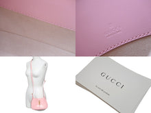 画像をギャラリービューアに読み込む, 極美品 GUCCI グッチ ショルダーバッグ ジャッキー1961 ミニバック ピンク 637091 10O0G 5815 ゴールド金具 中古 55644