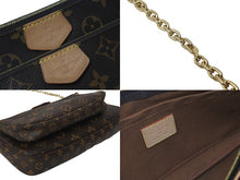 Load image into Gallery viewer, LOUIS VUITTON ルイヴィトン ショルダーバッグ M44813 ミュルティ ポシェット アクセソワール マロン カーキ 美品 中古 55648