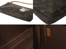 画像をギャラリービューアに読み込む, LOUIS VUITTON ルイヴィトン ポシェット アクセソワール パンダ M51981 モノグラム アクセポ ハンドバッグ 村上隆 美品 中古 55659