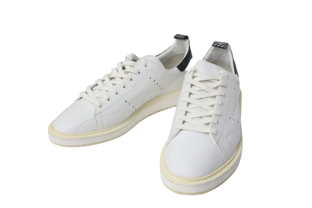 OFF-WHITE x Golden Goose Deluxe Brand オフホワイト ゴールデングース ヴァージル アブロー スニーカー サイズ45 良品 中古 55682