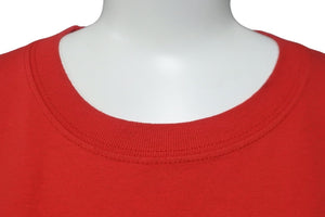 OFF-WHITE wisconsin Wisconsin Short Sleeve T-shirt Red Cotton Size M Good Condition Used 55685