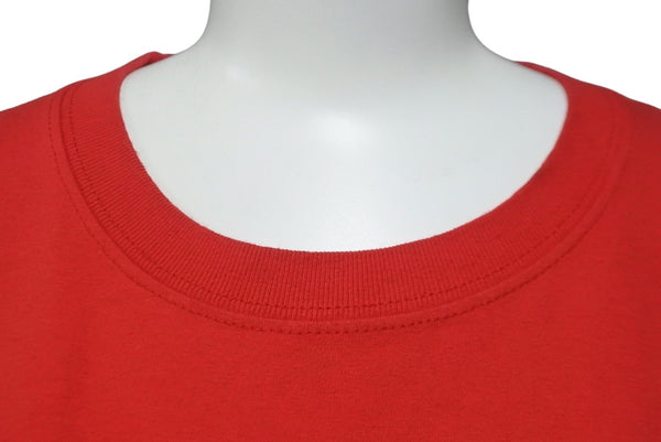 OFF-WHITE wisconsin Wisconsin Short Sleeve T-shirt Red Cotton Size M Good Condition Used 55685