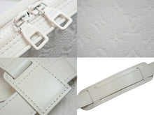 画像をギャラリービューアに読み込む, LOUIS VUITTON ルイヴィトン M53297 ユティリティ サイドバッグ カーフ POWDER WHITE WHITE トリヨン モノグラム CA5118 中古 55691