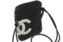 画像をギャラリービューアに読み込む, CHANEL シャネル ショルダーバッグ カンボンライン ココマーク ラムスキン A25178 ブラック シルバー金具 美品 中古 55694