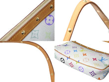 画像をギャラリービューアに読み込む, LOUIS VUITTON ルイヴィトン ハンドバッグ モノグラムマルチカラー ポシェットアクセソワール M92649 美品 中古 55703